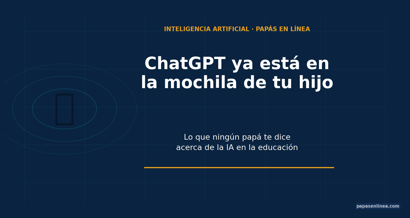 ChatGPT en la escuela — Papás en Línea